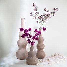 VASE ODON beige