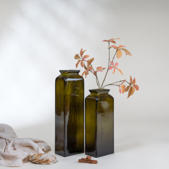 Vase Lisa vert olive