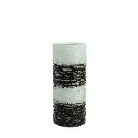 Vase Chaos Black H 42cm