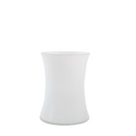 VASE ELKE H19 D14 BLANC