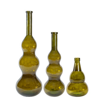 Vase Odon vert olive