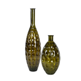 Vase Dune vert olive