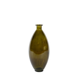 Vase Ares vert olive H 38cm