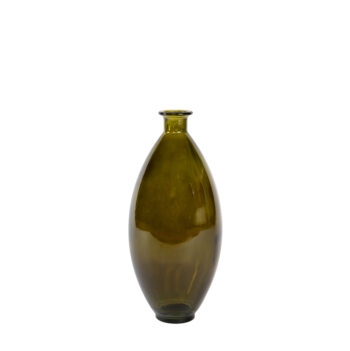 Vase Ares vert olive H 38cm