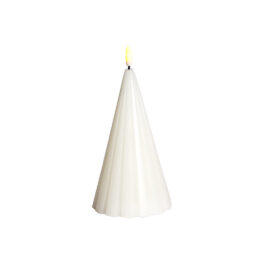 Bougie Laura Tree white H 23cm