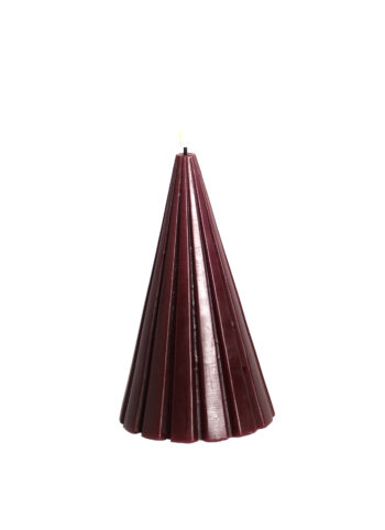 Bougie Laura Tree Bordeaux H 23cm